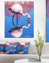 Beautiful Food Seeking Flamingo - Extra Large African Art Print