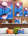 Beautiful Food Seeking Flamingo - Extra Large African Art Print