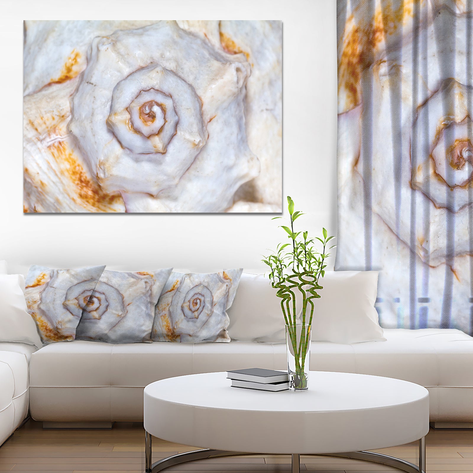 Great Skeleton of Sea Shell - Oversized Animal Wall Art