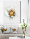 Bloomy Poppy Flower Watercolor - Modern Floral Canvas Wall Art