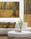 Beautiful Autumn Forest in Mountains - Modern Forest Canvas Art