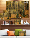 Beautiful Autumn Forest in Mountains - Modern Forest Canvas Art