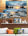 Beautiful Porthcothan Bay - Large Seashore Canvas Wall Art