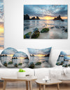 Beautiful Porthcothan Bay - Large Seashore Canvas Wall Art