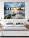 Beautiful Porthcothan Bay - Large Seashore Canvas Wall Art