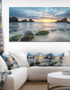 Beautiful Porthcothan Bay - Large Seashore Canvas Wall Art