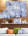 Agate Stone Background - Abstract Canvas Wall Art Print