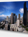 Seattle Downtown from Smith Tower - Extra Large Cityscape Wall Art on Canvas