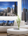 Seattle Downtown from Smith Tower - Extra Large Cityscape Wall Art on Canvas