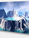 3D Rendered Fantasy Alien Planet - Landscape Wall Art Print Canvas