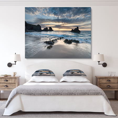 Beautiful Porthcothan Bay - Seashore Canvas Art Print