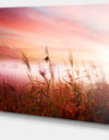 Foggy Land with Early Morning Mist - Landscape Artwork Canvas Print