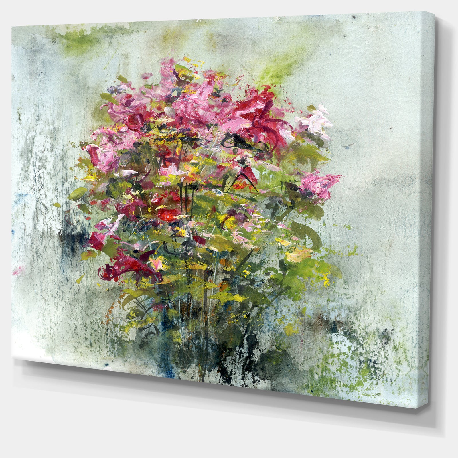 Bouquets Of Roses Painting Art - Floral Canvas Artwork