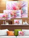 Lovely Painted Floral Design - Extra Large Floral Wall Art