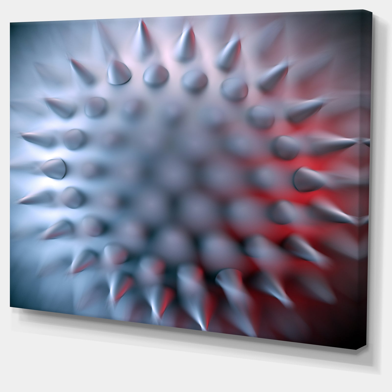 Macro Prickly Texture Design - Abstract Canvas Wall Art