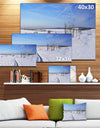 Hautes Fagnes in Belgium Panorama - Modern Seashore Canvas Wall Art