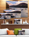 Rocky Mountain River in Autumn - Seashore Wall Art on Canvas