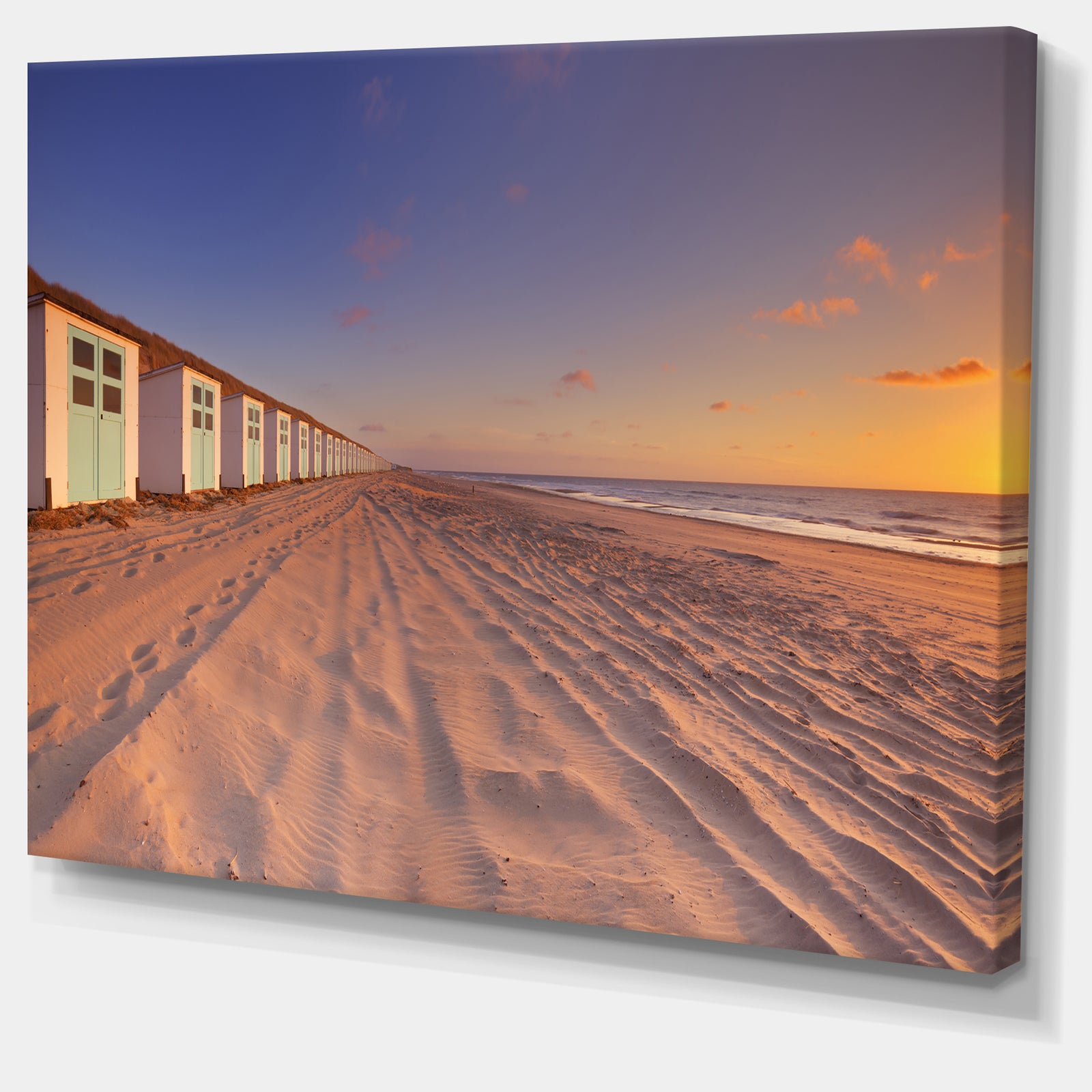 Laguna Canapa Bolivia at Sunset - Modern Landscape Canvas Art
