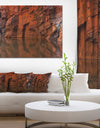 Rock Wall Reflections in Gorge - Landscape Wall Art on Canvas