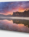 Quiet Lake Mirroring the Sky - Landscape Wall Art on Canvas