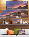 Quiet Lake Mirroring the Sky - Landscape Wall Art on Canvas