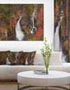 Ryuzu Falls near Nikko Japan - Landscape Wall Art on Canvas