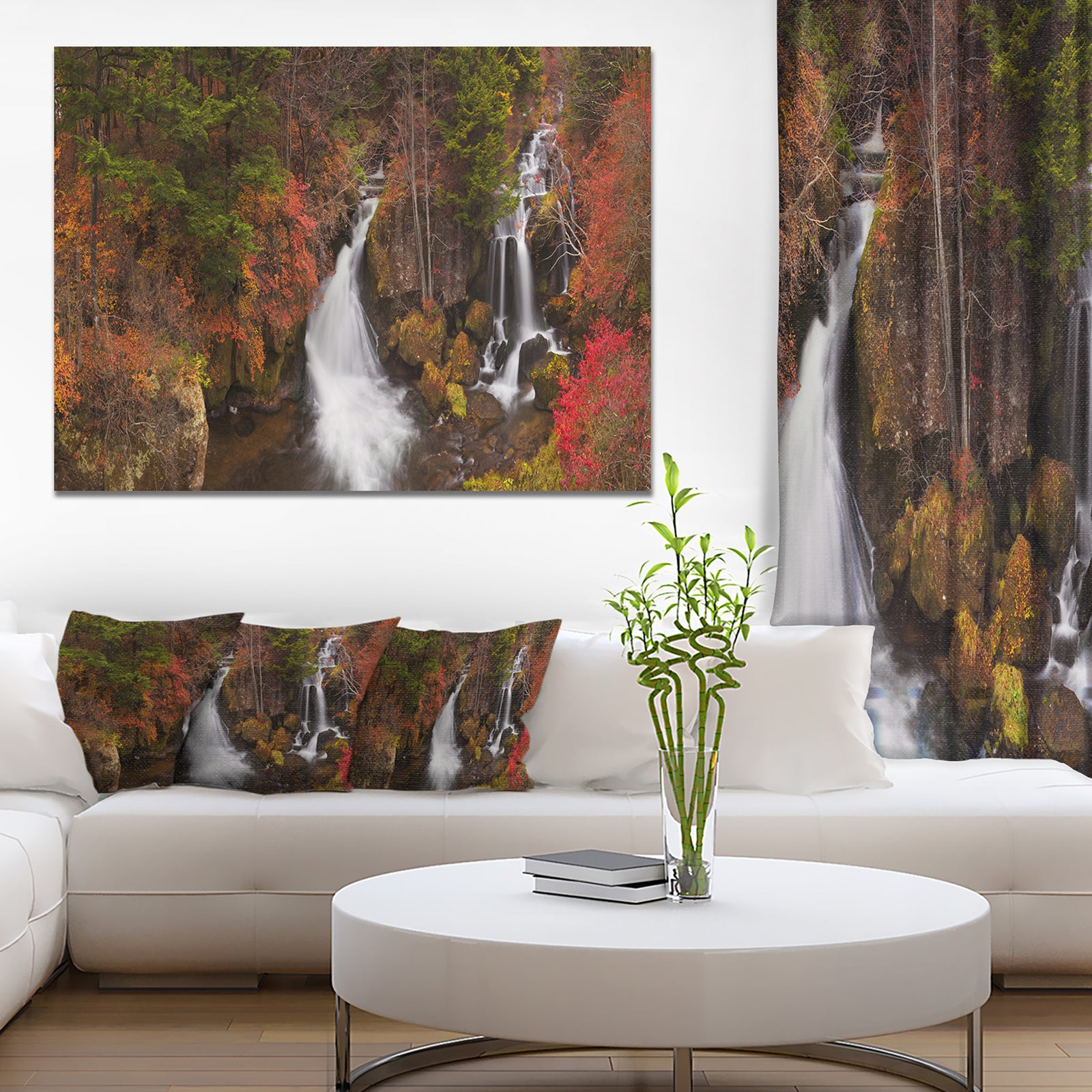 Ryuzu Falls near Nikko Japan - Landscape Wall Art on Canvas
