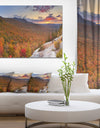 Endless Forests in Fall Panorama - Landscape Wall Art on Canvas