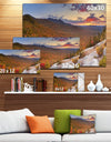 Endless Forests in Fall Panorama - Landscape Wall Art on Canvas