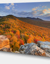 Endless Forests in the Fall Foliage - Landscape Wall Art on Canvas