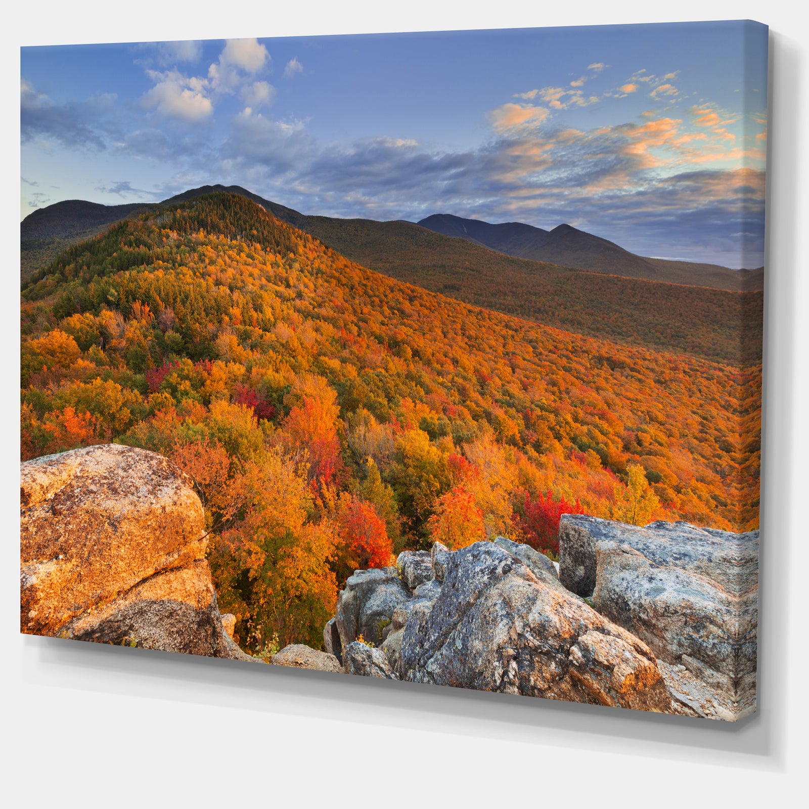 Endless Forests in the Fall Foliage - Landscape Wall Art on Canvas