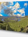 Moselle River Loop in Trittenheim - Modern Landscpae Wall Art