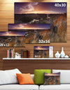 Rural Autumn Sunset Panorama - Modern Landscpae Wall Art