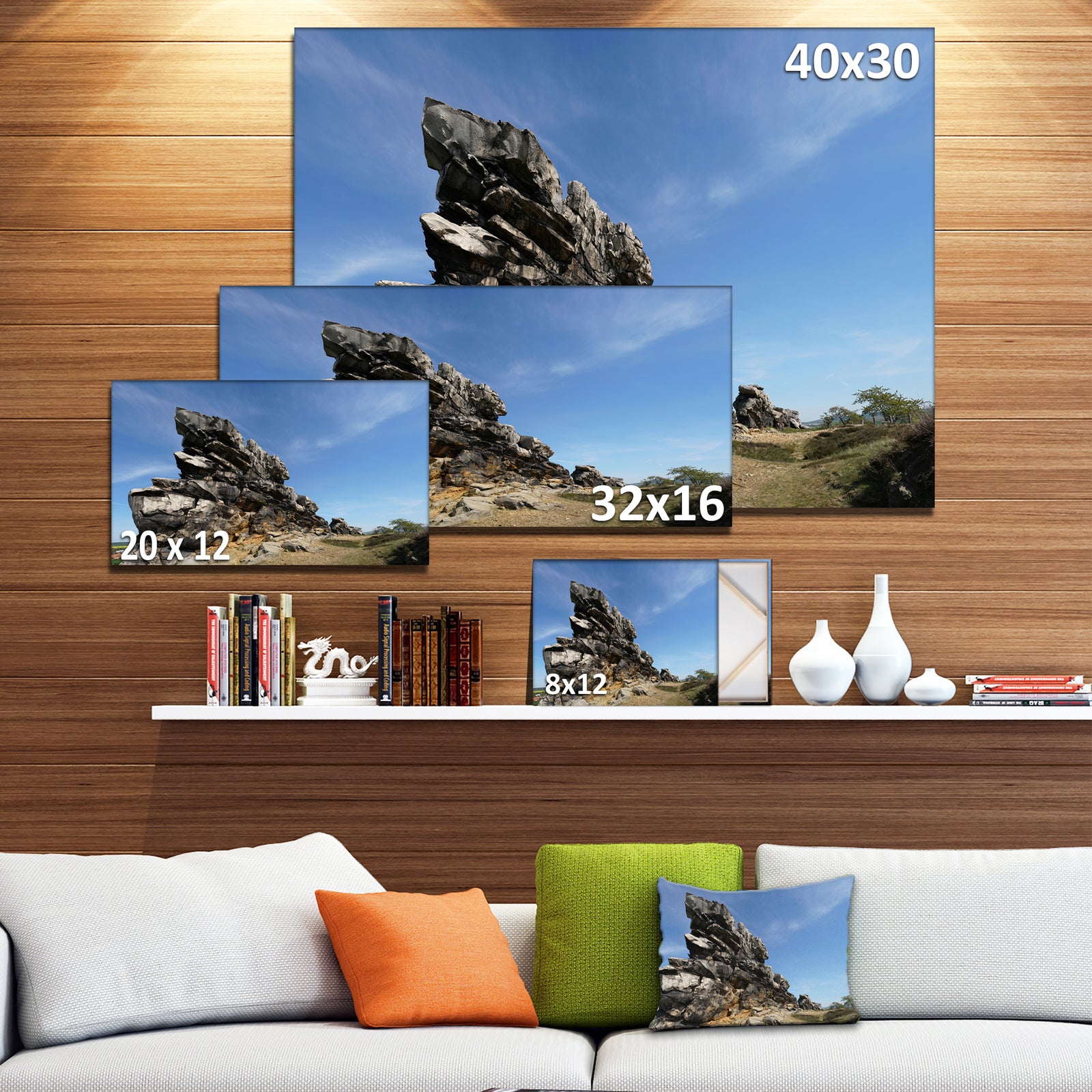 Devil's Wall at Weddersleben - Modern Landscpae Wall Art