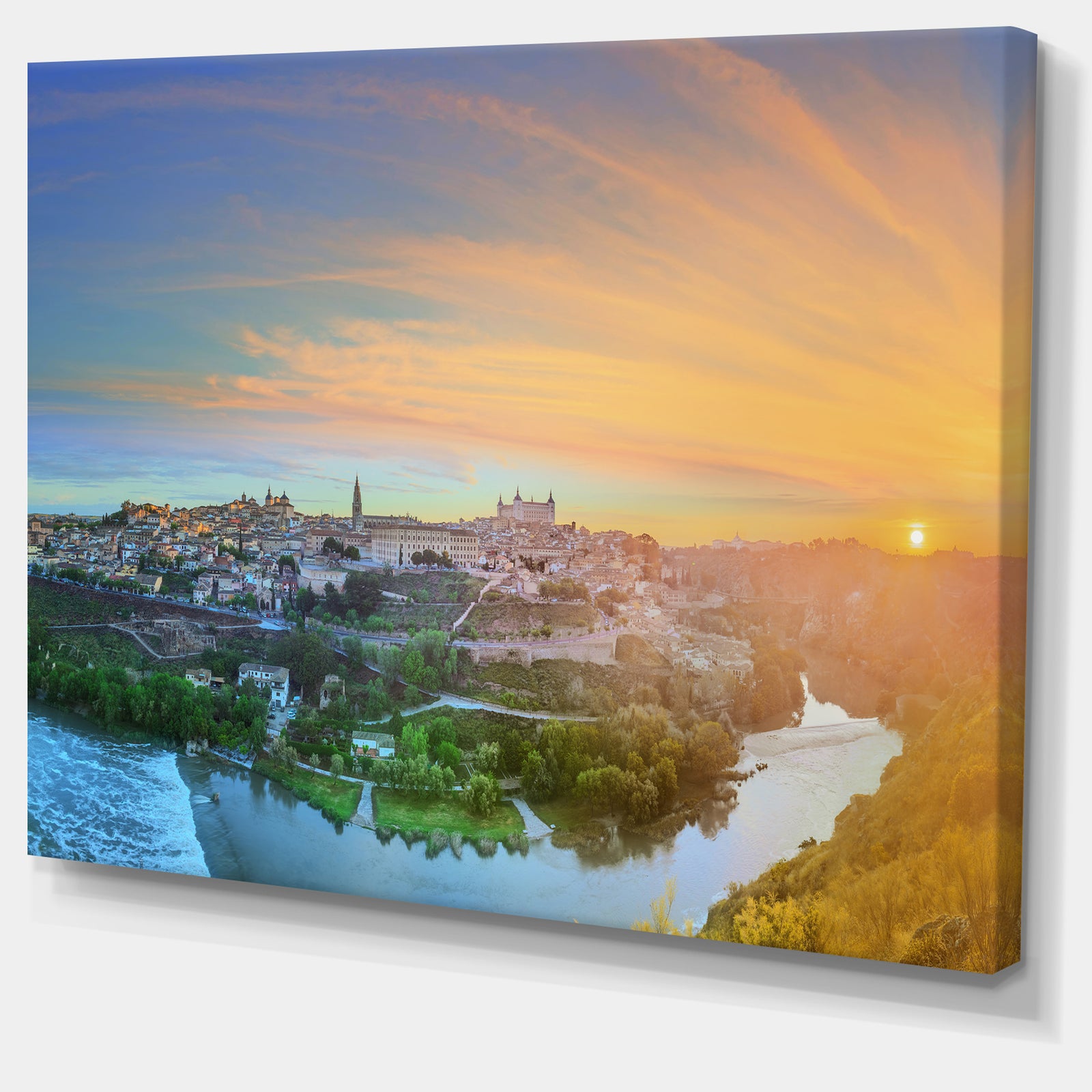 Hill over the Tagus River Spain - Modern Landscpae Wall Art