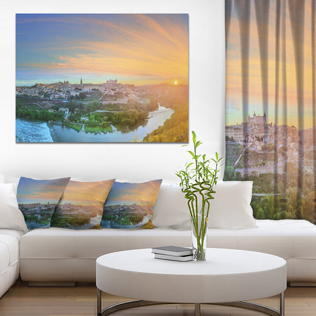 Hill over the Tagus River Spain - Modern Landscpae Wall Art