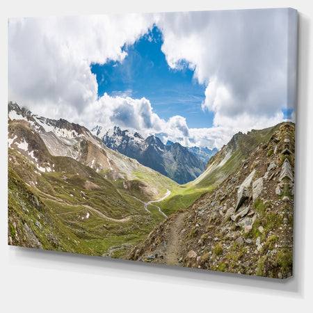 Valley with Opening in Sky - Modern Landscpae Wall Art