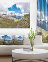 Valley with Opening in Sky - Modern Landscpae Wall Art