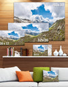 Valley with Opening in Sky - Modern Landscpae Wall Art