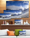 Winter in Alps Panorama - Modern Landscpae Wall Art