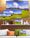 Green Bavaria Field Panorama - Modern Landscpae Wall Art