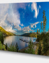 Sognefjord in Norway Panorama - Landscape Canvas Wall Artwork