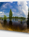 Small Flood Panorama - Landscape Canvas Wall Artwork