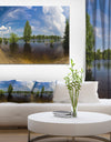 Small Flood Panorama - Landscape Canvas Wall Artwork