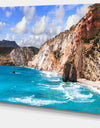 Greek Islands Scenic Beaches - Landscape Canvas Wall Artwork