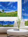 Spring Landscape Green Fields - Landscape Canvas Wall Artwork