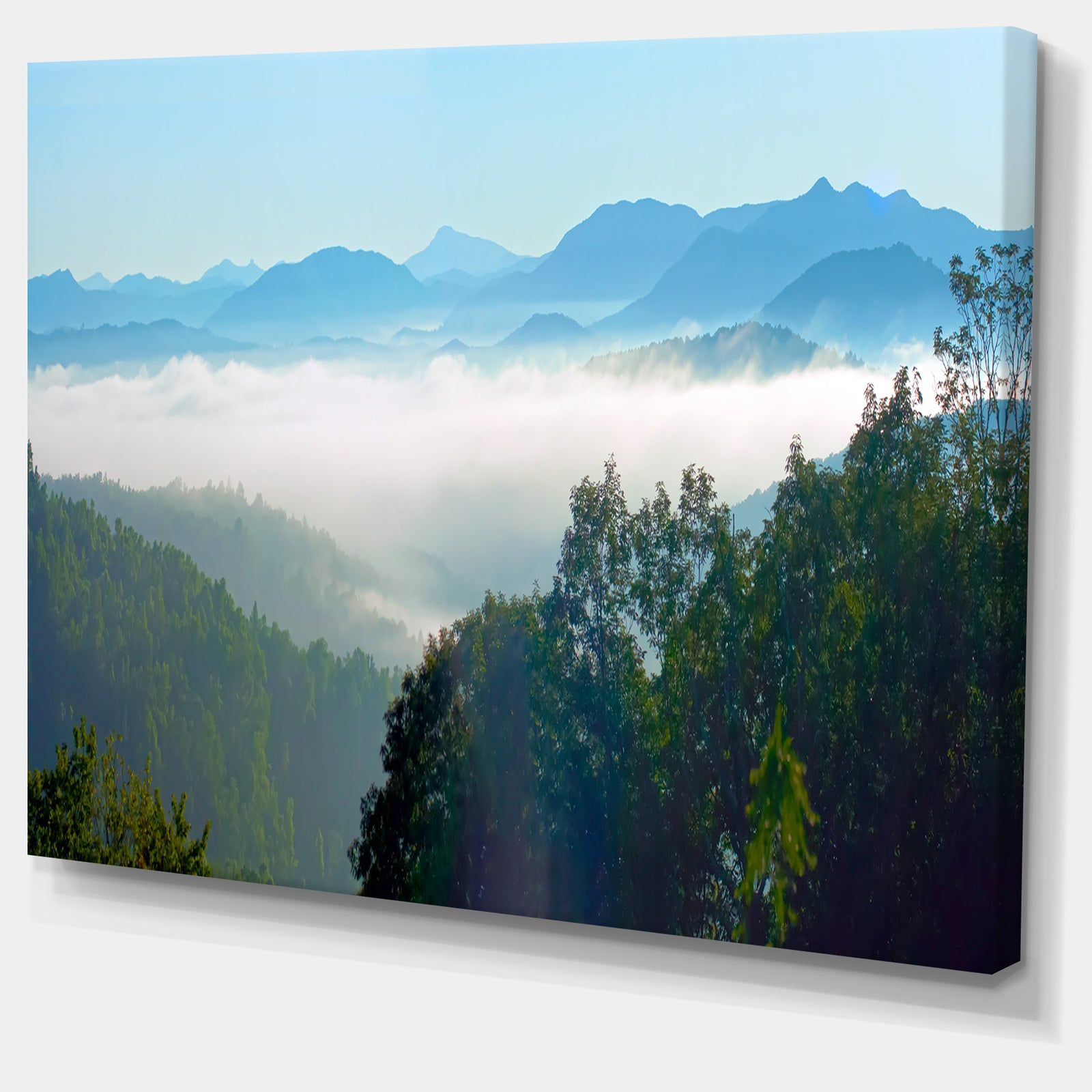 Morning in Blue Ridge Parkway - Landscape Canvas Wall Artwork