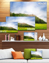 Cows on Field Panorama - Landscape Canvas Wall Artwork