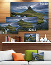 Beautiful Kirkjufellsfoss Waterfall - Landscape Canvas Wall Artwork