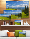 Summer in Ceahlau Mountains - Landscape Canvas Wall Artwork